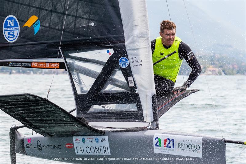 Tom Slingsby (AUS) 2021 International Moth World Championship - Lake Garda, Italy - September 2021 photo copyright Martina Orsini taken at Fraglia Vela Malcesine and featuring the International Moth class