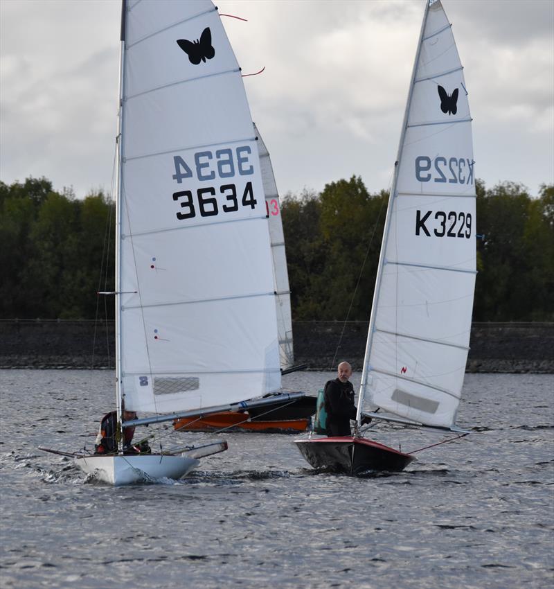 Lowrider International Moth Nationals at Burton: Warlock, Skol photo copyright Kevin Hope taken at Burton Sailing Club and featuring the International Moth class