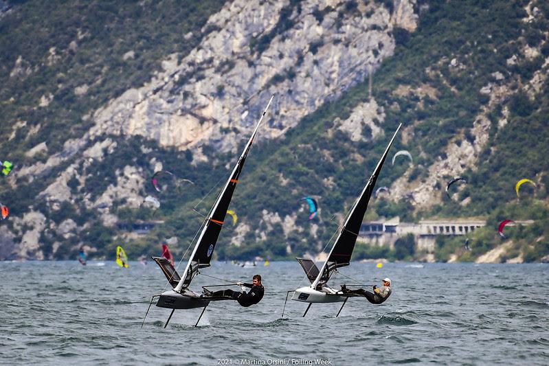 Foiling Week photo copyright Martina Orsini / Foiling Week taken at  and featuring the International Moth class