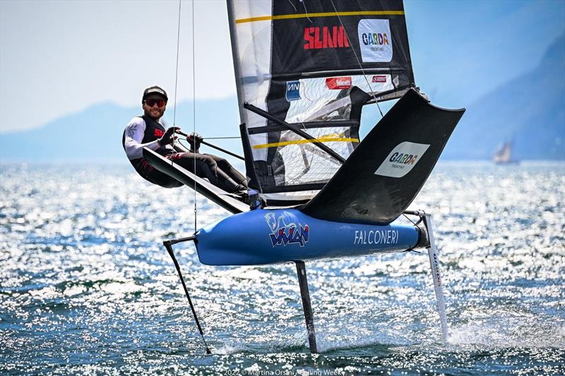 Ruggero Tita, Foiling Week 2022 photo copyright Martina Orsini / Foiling Week taken at Fraglia Vela Malcesine and featuring the International Moth class