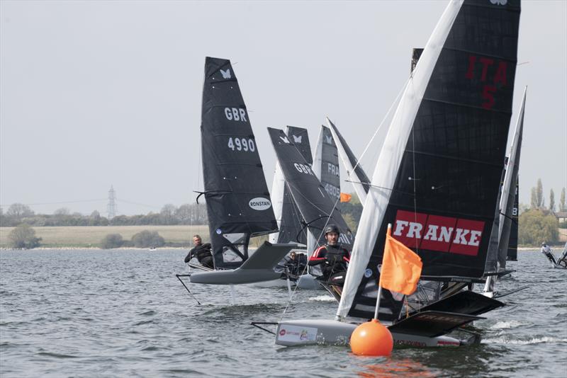 Gill International Moth Inlands at Grafham Water photo copyright Paul Sanwell / OPP taken at Grafham Water Sailing Club and featuring the International Moth class