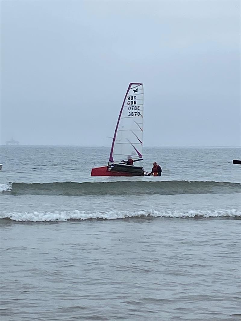 Lowrider International Moth Scottish Championship at Largo Bay Sailing Club photo copyright Kirsten Windfuhr taken at Largo Bay Sailing Club and featuring the International Moth class