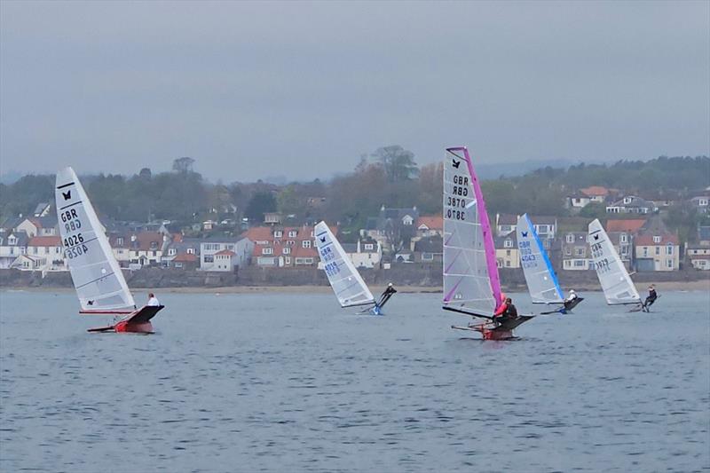 Lowrider International Moth Scottish Championship at Largo Bay Sailing Club photo copyright Kirsten Windfuhr taken at Largo Bay Sailing Club and featuring the International Moth class