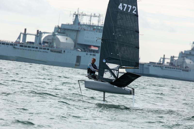 nternational Moth UK Nationals 2023 at Plymouth photo copyright @paulgibbinsphotography taken at Plymouth Youth Sailing Club and featuring the International Moth class