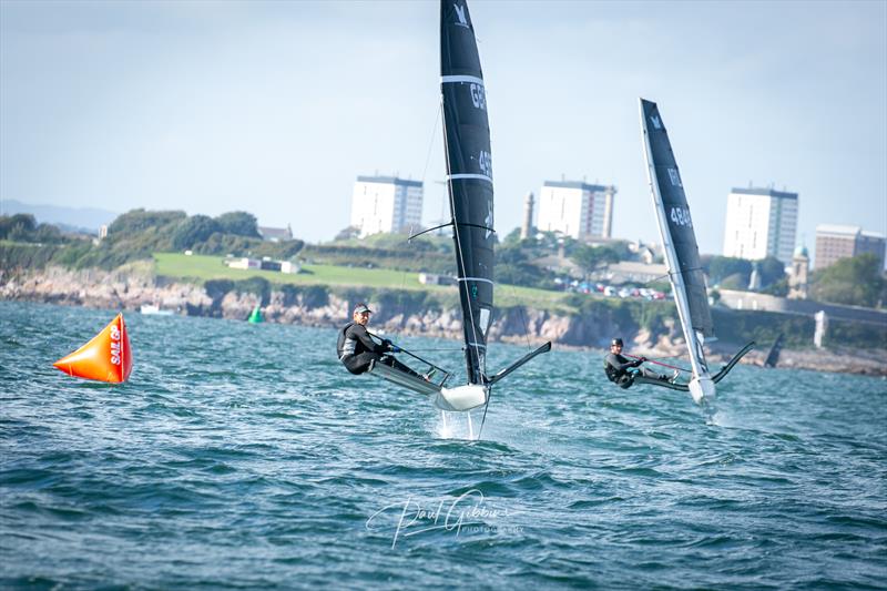 nternational Moth UK Nationals 2023 at Plymouth photo copyright @paulgibbinsphotography taken at Plymouth Youth Sailing Club and featuring the International Moth class