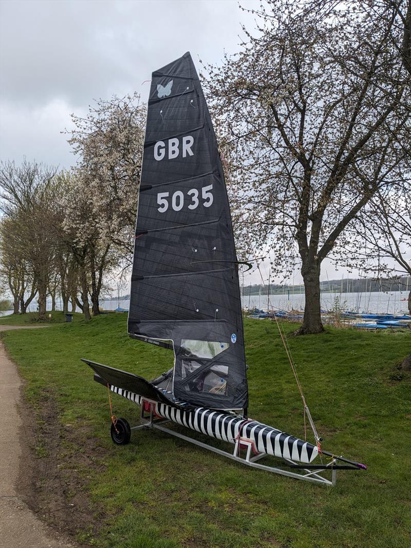 Noble Marine Northern Championship at Rutland photo copyright Alex Adams taken at Rutland Sailing Club and featuring the International Moth class