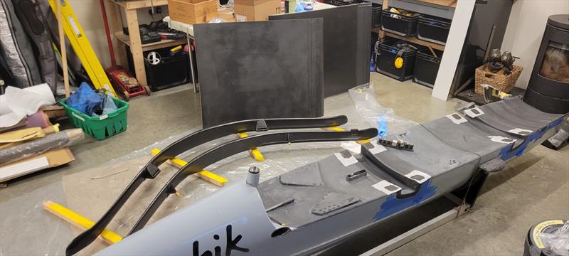 Exocet Moth Aero Wing Upgrade photo copyright Paul Gliddon taken at  and featuring the International Moth class