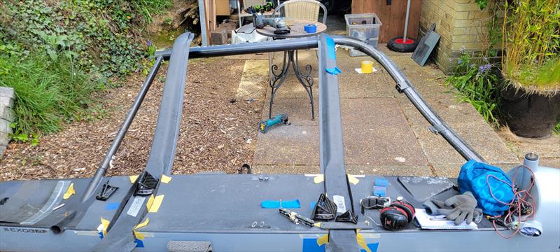 Exocet Moth Aero Wing Upgrade photo copyright Paul Gliddon taken at  and featuring the International Moth class