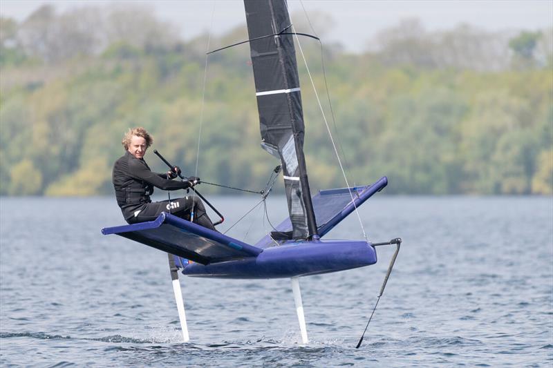 International Moth Inland Championship at Grafham Water Sailing Club photo copyright Paul Sanwell / OPP taken at Grafham Water Sailing Club and featuring the International Moth class