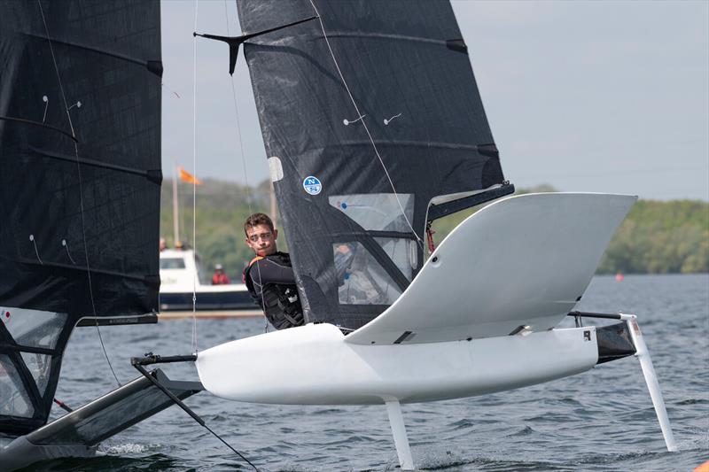 International Moth Inland Championship at Grafham Water Sailing Club photo copyright Paul Sanwell / OPP taken at Grafham Water Sailing Club and featuring the International Moth class