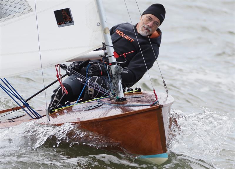 Graham Cooper sailed his Mistral to a comfortable lead in Division 3 - Moth Lowrider Nationals at Stone day 1 - photo © Dougal Henshall