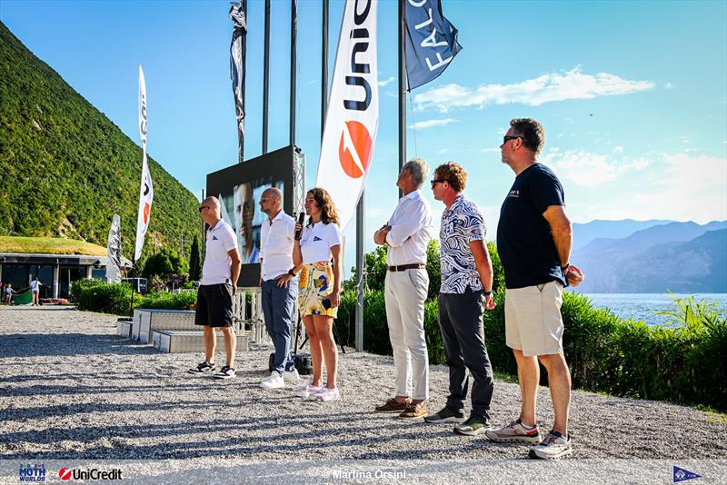 2025 International Moth Worlds at Fraglia Vela Malcesine Opening Ceremony - photo © Martina Orsini