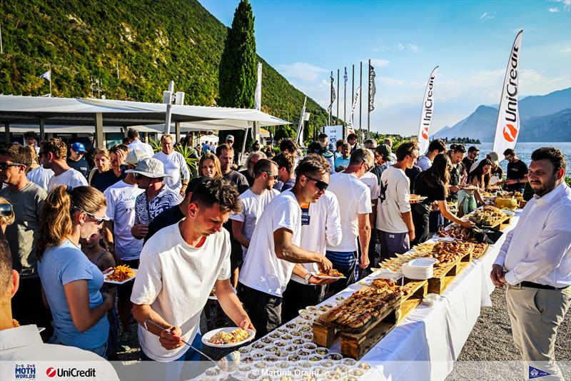 2025 International Moth Worlds at Fraglia Vela Malcesine Opening Ceremony - photo © Martina Orsini