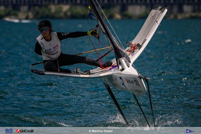 2025 International Moth Worlds at Fraglia Vela Malcesine Day 1 - photo © Martina Orsini