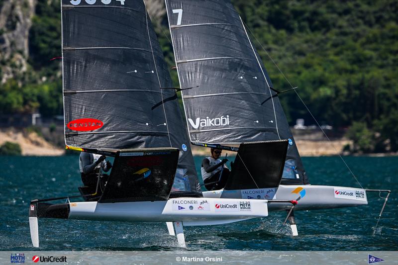 2025 International Moth Worlds at Fraglia Vela Malcesine Day 1 - photo © Martina Orsini