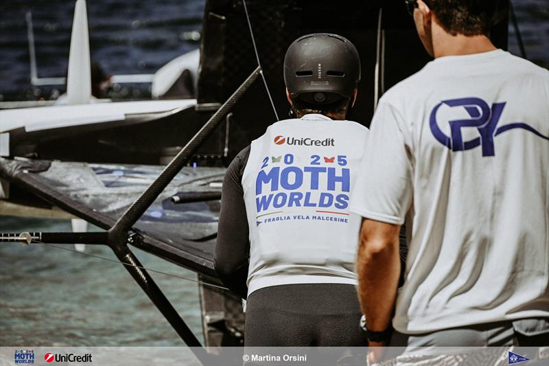 International Moth Worlds at Fraglia Vela Malcesine Day 2 - photo © Martina Orsini