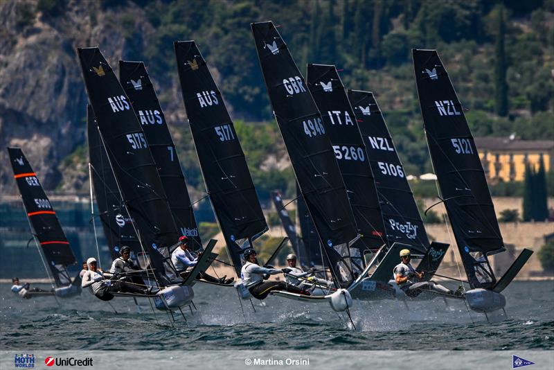 International Moth Worlds at Fraglia Vela Malcesine Day 5 - photo © Martina Orsini