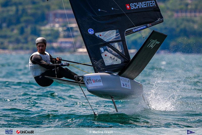 International Moth Worlds at Fraglia Vela Malcesine Day 5 - photo © Martina Orsini