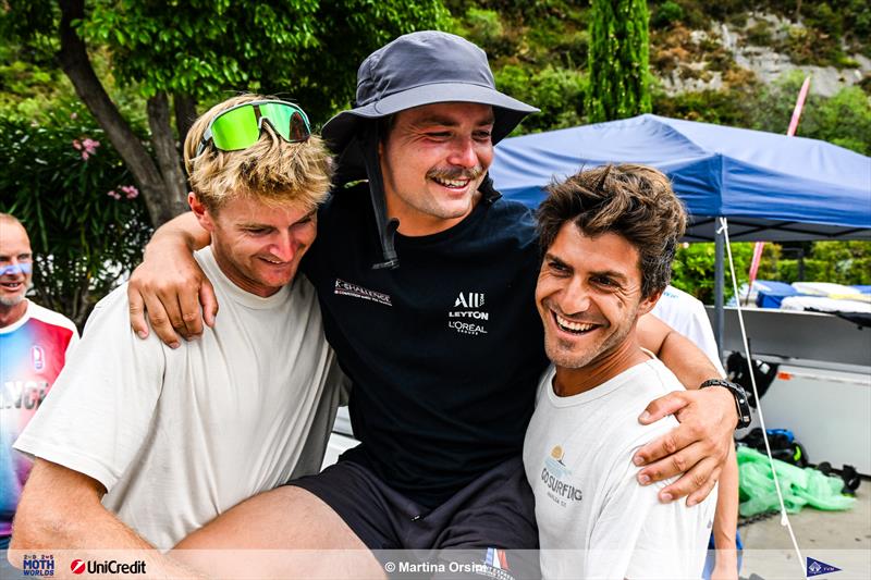 France's Enzo Balanger wins the International Moth Worlds at Fraglia Vela Malcesine - photo © Martina Orsini