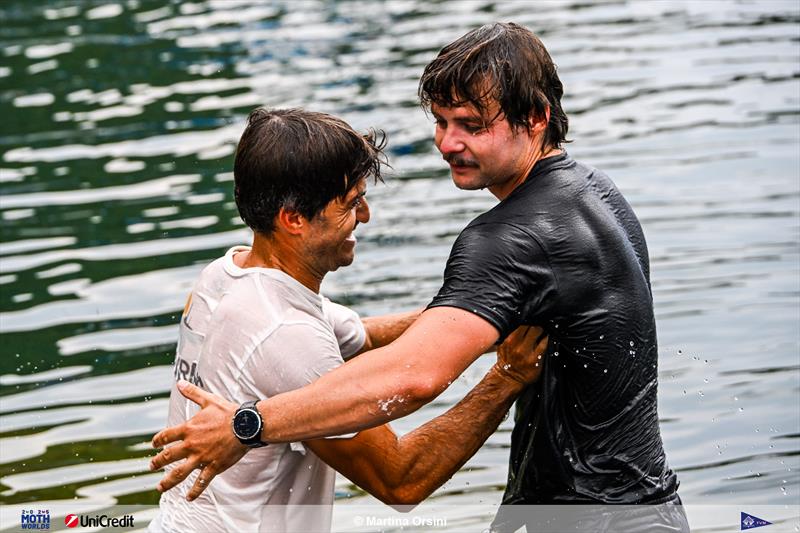France's Enzo Balanger wins the International Moth Worlds at Fraglia Vela Malcesine - photo © Martina Orsini