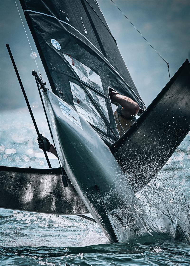 Pantaenius Yacht Racing Image Award 2025 - International Moth Worlds at Fraglia Vela Malcesine photo copyright Martina Orsini taken at Fraglia Vela Malcesine and featuring the International Moth class