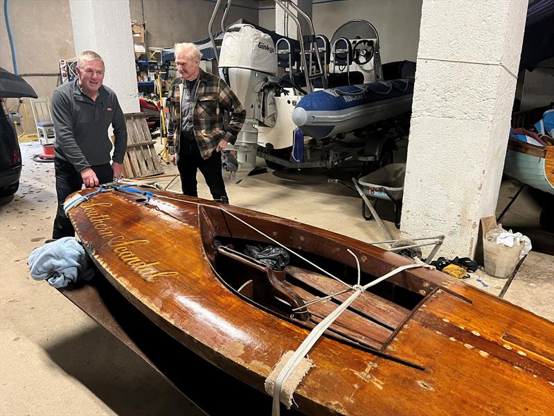 International Moth Lowrider Inlands 2025 - The 1949 Dorr Willey design, Southern Scandal photo copyright David Balkwill taken at Grafham Water Sailing Club and featuring the International Moth class