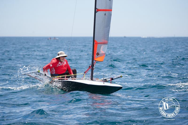 2026 Australian International Moth Open National Championships Day 2 photo copyright Shane Baker taken at McCrae Yacht Club and featuring the International Moth class
