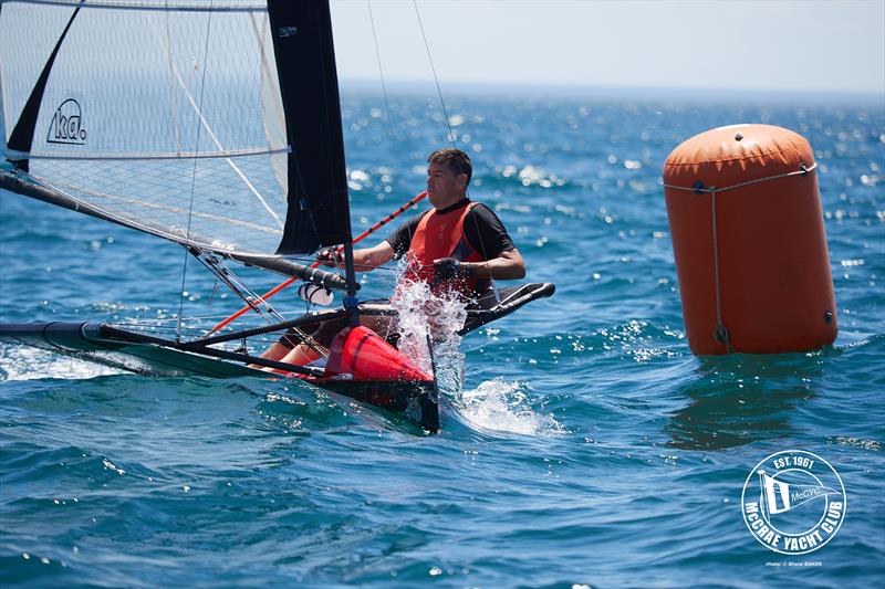 2026 Australian International Moth Open National Championships Day 3 photo copyright Shane Baker taken at McCrae Yacht Club and featuring the International Moth class