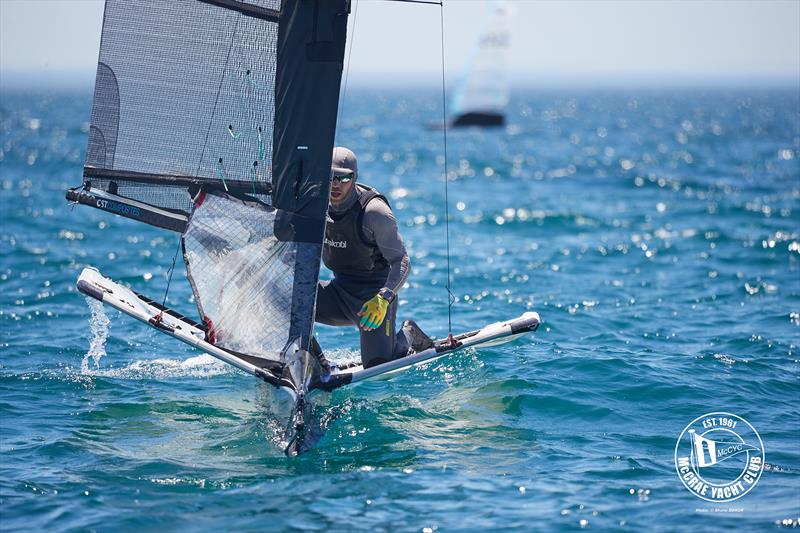 2026 Australian International Moth Open National Championships Day 3 photo copyright Shane Baker taken at McCrae Yacht Club and featuring the International Moth class