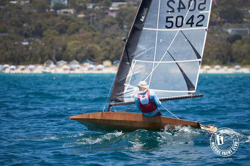 2026 Australian International Moth Open National Championships Day 3 photo copyright Shane Baker taken at McCrae Yacht Club and featuring the International Moth class
