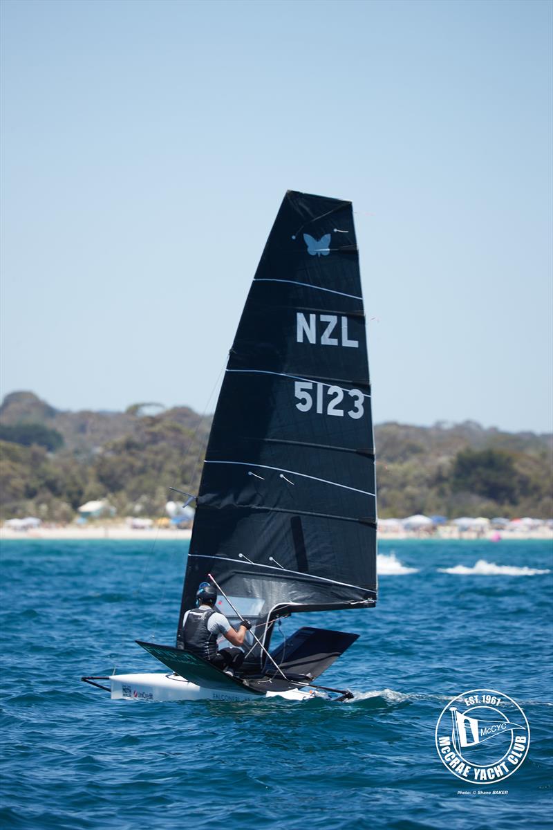 2026 Australian International Moth Open National Championships Day 3 photo copyright Shane Baker taken at McCrae Yacht Club and featuring the International Moth class