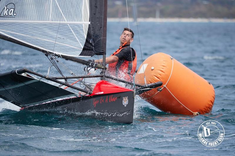 2026 Australian International Moth Open National Championships day 4 photo copyright Shane Baker taken at McCrae Yacht Club and featuring the International Moth class