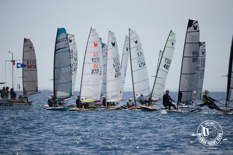 2026 Australian International Moth Open National Championships day 4 photo copyright Shane Baker taken at McCrae Yacht Club and featuring the International Moth class