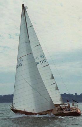 Designed by Cork based KZ-7 design team member, Ron Holland and built in Cork, Golden Apple arrived in England in 1974 and started winning races, launching a great era for Irish Offshore Racing photo copyright Andrew Steenson taken at Royal Cork Yacht Club and featuring the IOR class