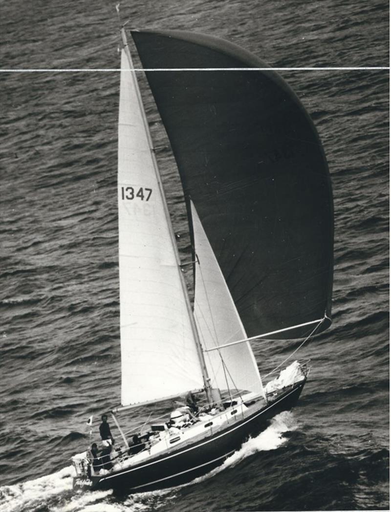 Pathfinder - Overall winner 1971 Sydney Hobart Race, skippered by Brin Wilson photo copyright Hobart Mercury taken at Royal Akarana Yacht Club and featuring the IOR class