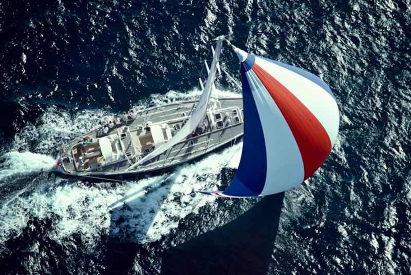 Flyer II, winner of the Whitbread Round the World Race (1981-82) photo copyright DR The Ocean Race taken at  and featuring the IOR class