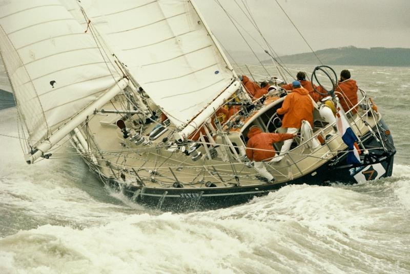 Flyer, winner of the 1977–78 Whitbread Round the World Race, skippered by Conny van Rietschoten photo copyright PPL taken at  and featuring the IOR class