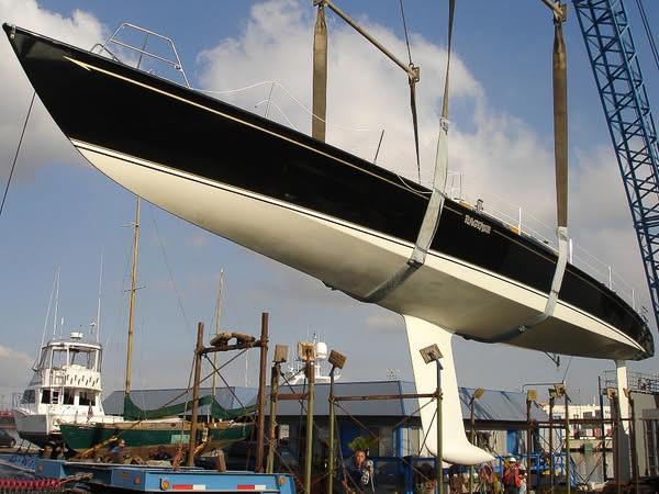  Ragtime Sailing  - shows off her distinctive lines which earned for the moniker `the Black Box` - photo © Misc