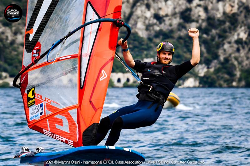 iQFOiL International Games 2021 - Day 5 photo copyright Martina Orsini taken at  and featuring the iQFoil class