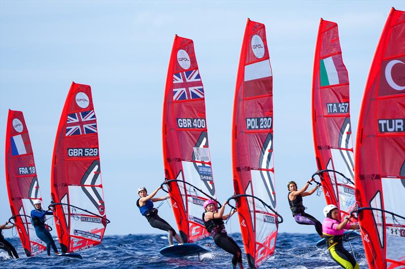 All set for the 2021 iQFOiL Europeans in Marseille photo copyright Richard Aspland / British Sailing Team taken at  and featuring the iQFoil class