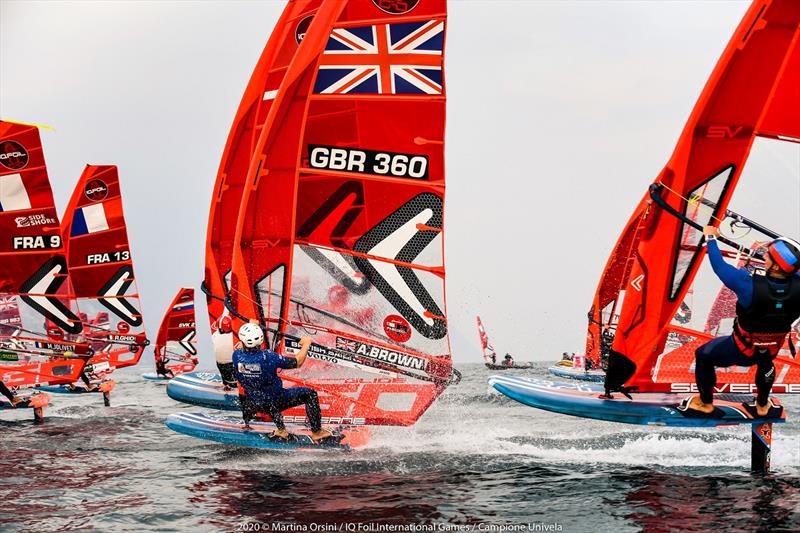 iQFoil International Games at Campione, Lake Garda - Day 2 - photo © Martina Orsini / iQFoil International Games