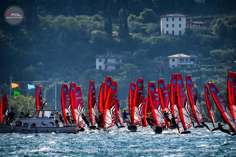 2021 iQFoil Junior and Youth World Championships - Day 2 photo copyright Martina Orsini - Univela Sailing / Canottieri Garda Salò taken at  and featuring the iQFoil class