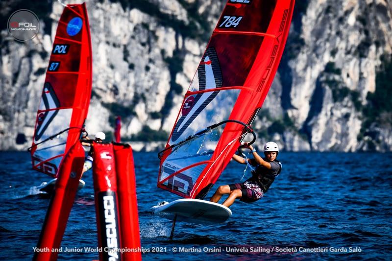 2021 iQFoil Junior and Youth World Championships - Day 2 photo copyright Martina Orsini - Univela Sailing / Canottieri Garda Salò taken at  and featuring the iQFoil class