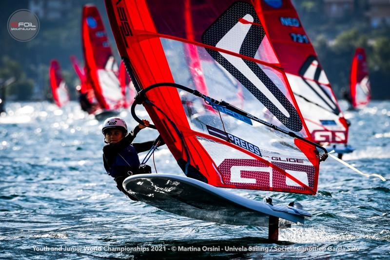 2021 iQFoil Junior and Youth World Championships - Day 2 photo copyright Martina Orsini - Univela Sailing / Canottieri Garda Salò taken at  and featuring the iQFoil class