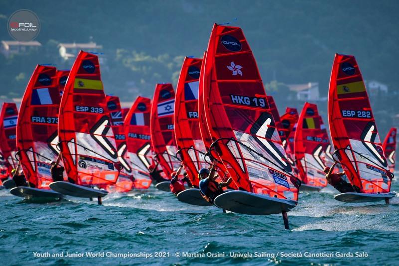 iQFoil Junior and Youth World Championships - Day 3 photo copyright Martina Orsini - Univela Sailing / Canottieri Garda Salò taken at  and featuring the iQFoil class