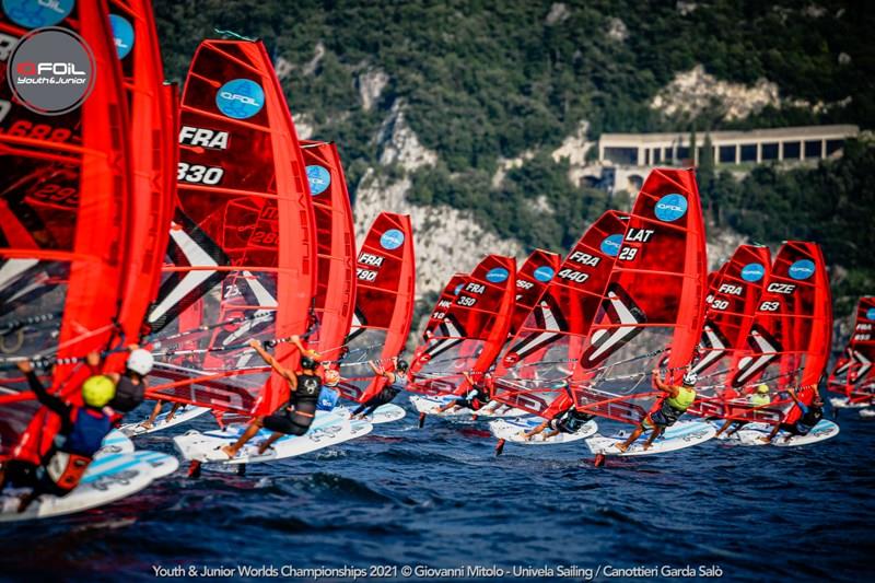 Univela SCGS iQFOiL Junior and Youth World Championships day 5 photo copyright Giovanni Mitolo - Univela Sailing / Canottieri Garda Salò taken at  and featuring the iQFoil class