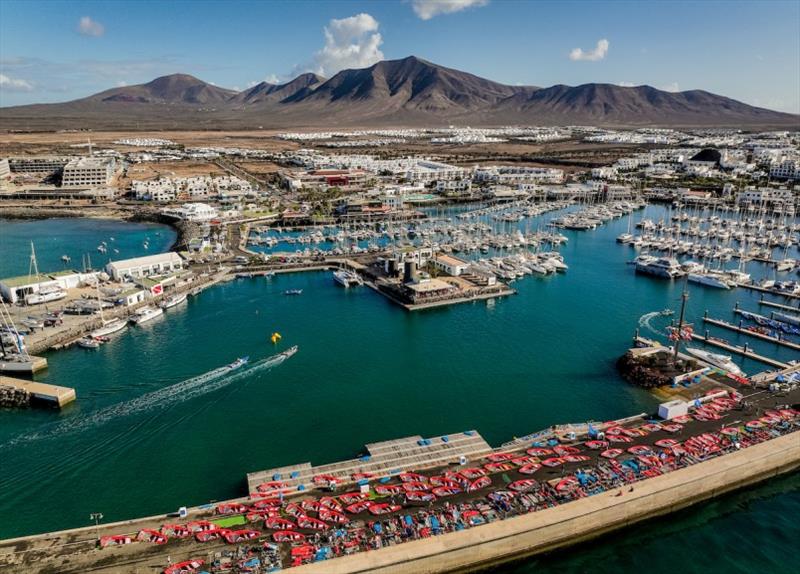 iQFOiL International Games Act 1 Lanzarote day 2 photo copyright Sailing Energy taken at  and featuring the iQFoil class