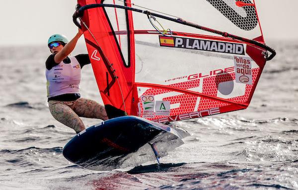 Day 4 of iQFoil International Games Act 1 at Lanzarote - photo © Sailing Energy