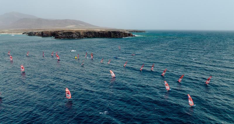 Day 4 of iQFoil International Games Act 1 at Lanzarote photo copyright Sailing Energy taken at  and featuring the iQFoil class
