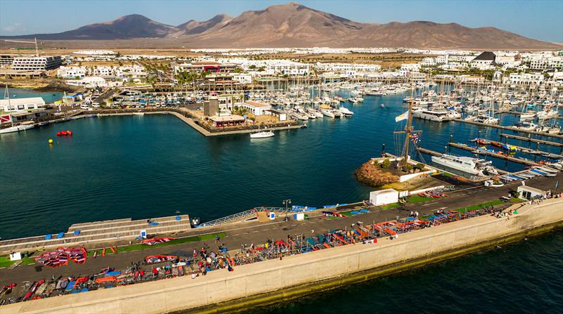 Marina Rubicon, Lanzarote - Lanzarote International Regatta photo copyright Sailing Energy taken at  and featuring the iQFoil class